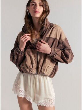 NWT Free People Lace Satin Shorts